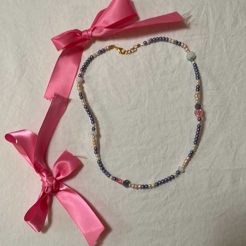 Custom one of a kind beaded necklace